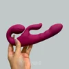 Vibrador de Casais Pandora para Dupla Penetração e Gozar Juntas